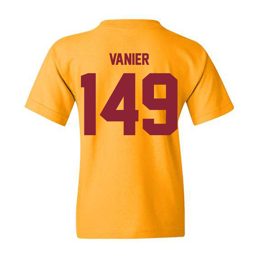 Minnesota - NCAA Wrestling : Charles Vanier - Classic Shersey Youth T-Shirt-1