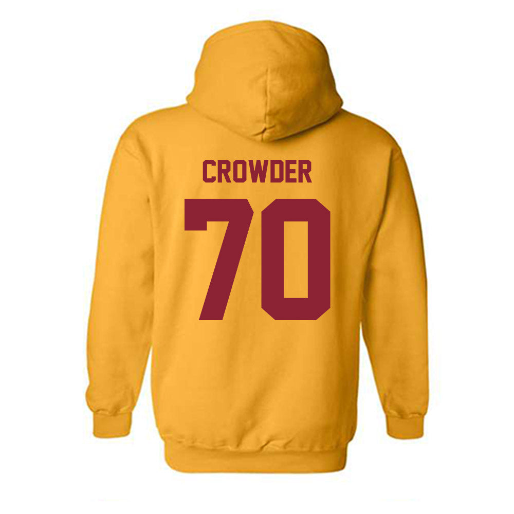 Minnesota - NCAA Football : Naquan Crowder - Classic Shersey Hooded Sweatshirt-1