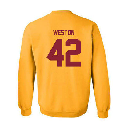 Minnesota - NCAA Football : Tom Weston - Classic Shersey Crewneck Sweatshirt-1