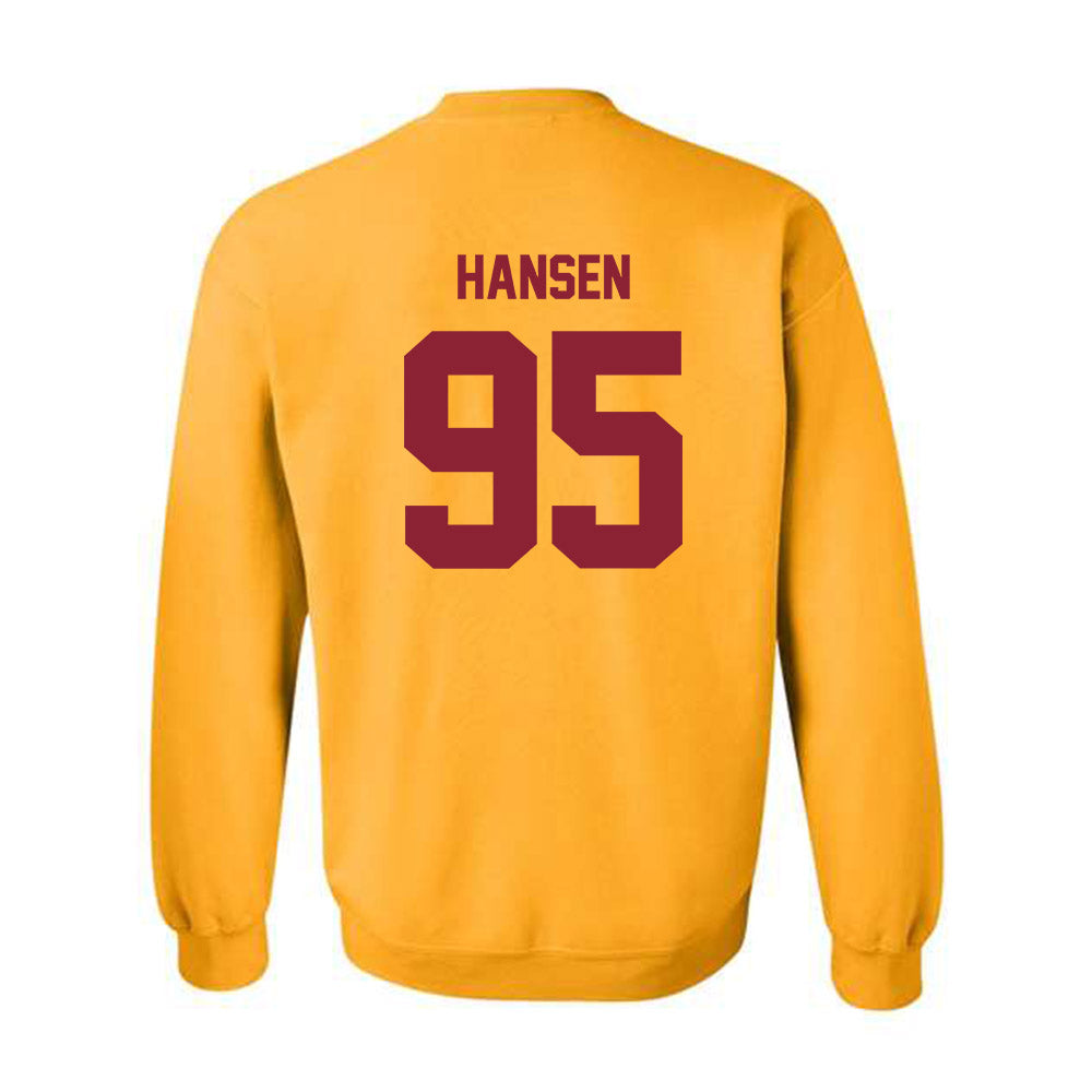 Minnesota - NCAA Football : Colin Hansen - Classic Shersey Crewneck Sweatshirt-1