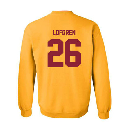 Minnesota - NCAA Men's Ice Hockey : Axel Lofgren - Classic Shersey Crewneck Sweatshirt-1