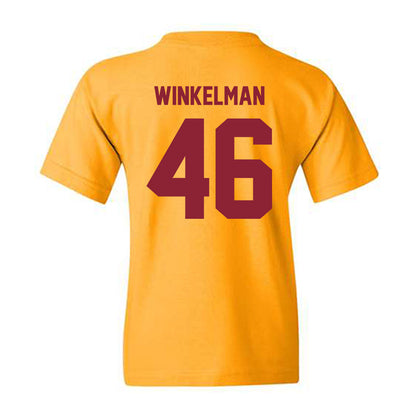 Minnesota - NCAA Baseball : Logan Winkelman - Classic Shersey Youth T-Shirt-1