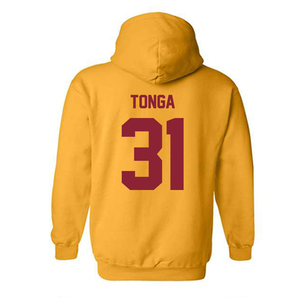 Minnesota - NCAA Women's Basketball : Finau Tonga - Classic Shersey Hooded Sweatshirt-1