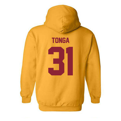 Minnesota - NCAA Women's Basketball : Finau Tonga - Classic Shersey Hooded Sweatshirt-1
