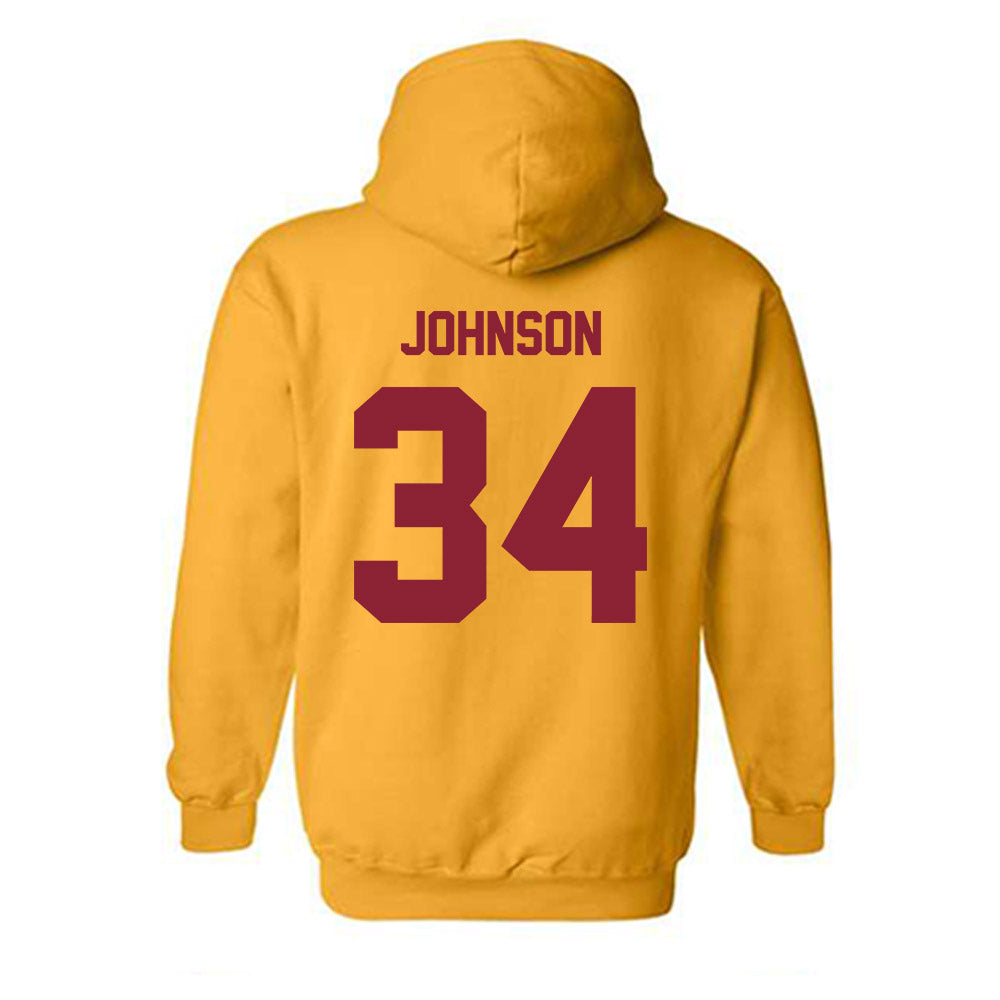 Minnesota - NCAA Softball : Cassie Johnson - Classic Shersey Hooded Sweatshirt-1