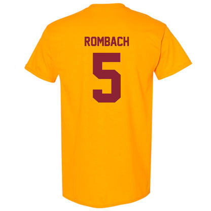 Minnesota - NCAA Men's Ice Hockey : Jacob Rombach - Classic Shersey T-Shirt-1