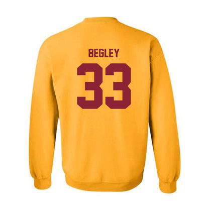 Minnesota - NCAA Men's Ice Hockey : Axel Begley - Classic Shersey Crewneck Sweatshirt-1