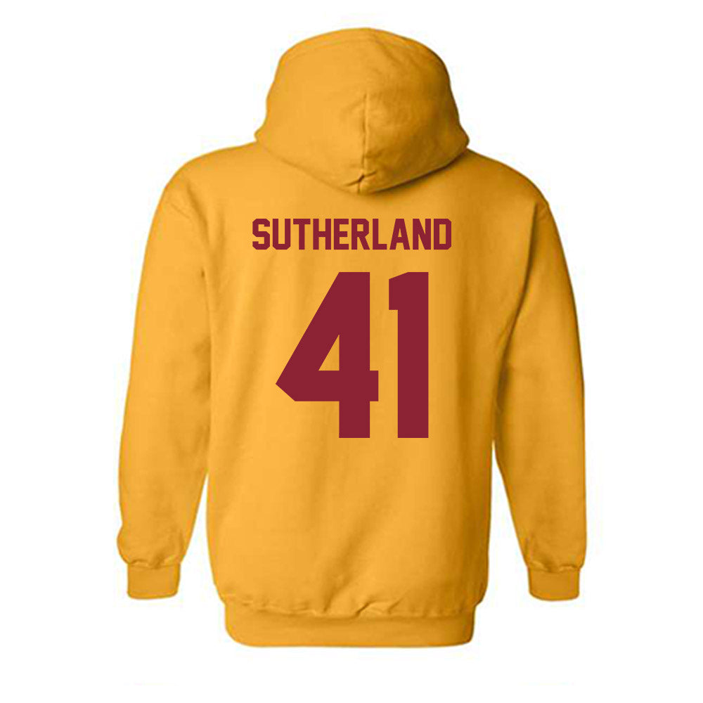 Minnesota - NCAA Baseball : Charlie Sutherland - Classic Shersey Hooded Sweatshirt-1