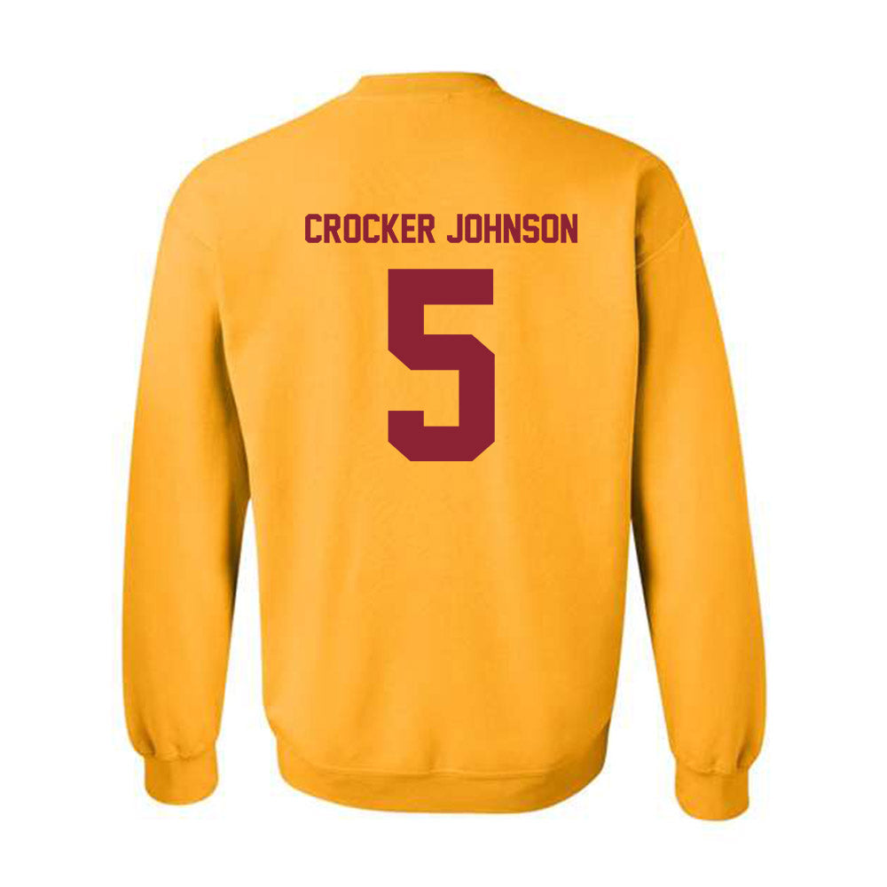 Minnesota - NCAA Men's Basketball : Jaylen Crocker johnson - Classic Shersey Crewneck Sweatshirt-1