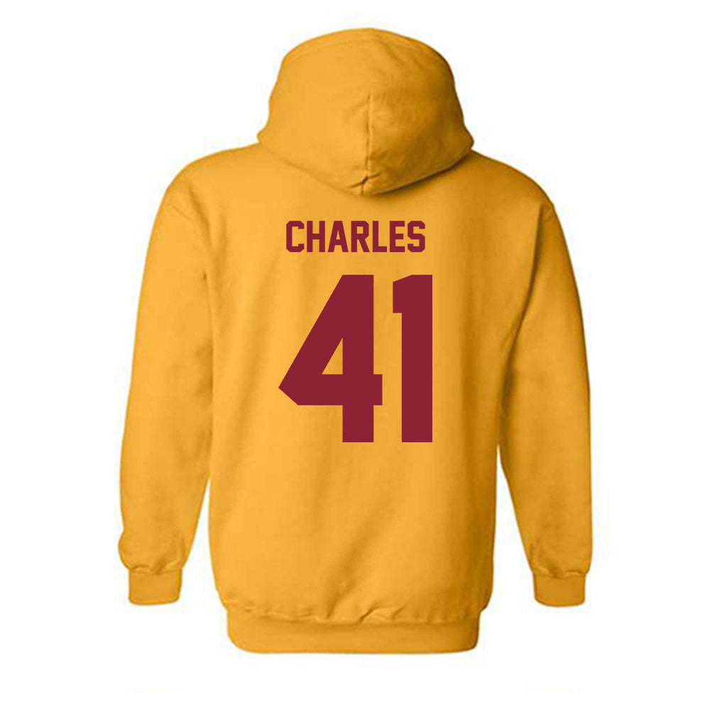 Minnesota - NCAA Football : Anthony Charles - Classic Shersey Hooded Sweatshirt-1