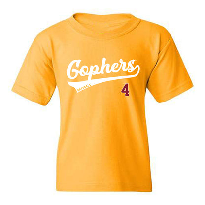 Minnesota - NCAA Baseball : Jack Mosh - Classic Shersey Youth T-Shirt-0