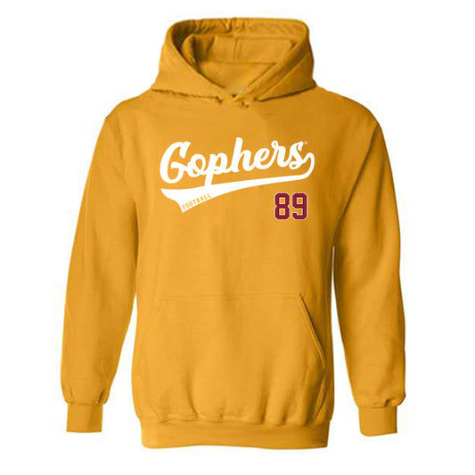 Minnesota - NCAA Football : Quayd Hendryx - Classic Shersey Hooded Sweatshirt-0