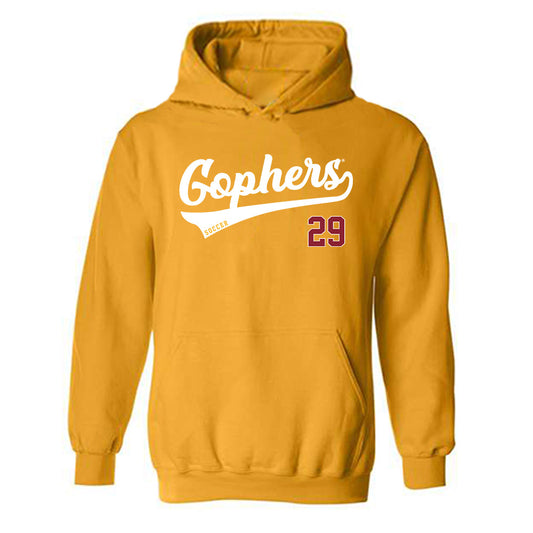 Minnesota - NCAA Women's Soccer : Emily Buescher - Classic Shersey Hooded Sweatshirt-0