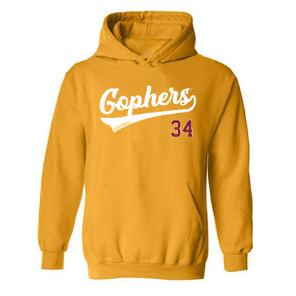Minnesota - NCAA Softball : Cassie Johnson - Classic Shersey Hooded Sweatshirt-0
