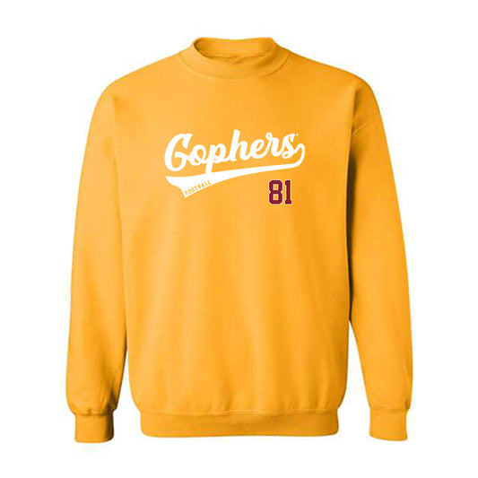 Minnesota - NCAA Football : Josiah Dozier - Classic Shersey Crewneck Sweatshirt-0