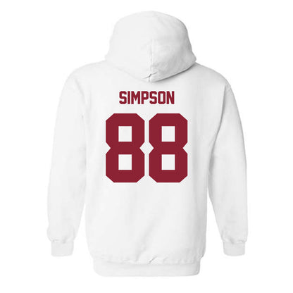 Minnesota - NCAA Football : Jacob Simpson - Classic Shersey Hooded Sweatshirt-1
