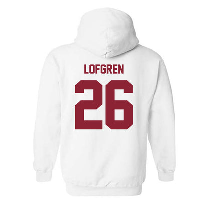 Minnesota - NCAA Men's Ice Hockey : Axel Lofgren - Classic Shersey Hooded Sweatshirt-1