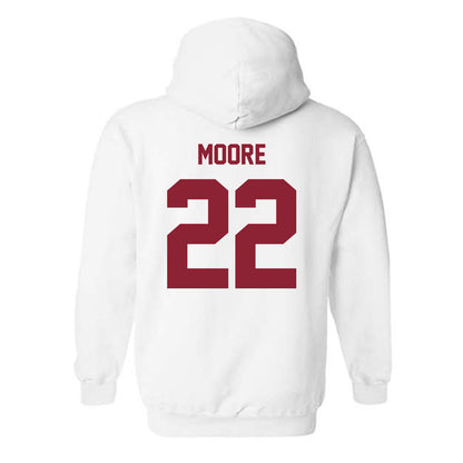 Minnesota - NCAA Men's Ice Hockey : Javon Moore - Classic Shersey Hooded Sweatshirt-1