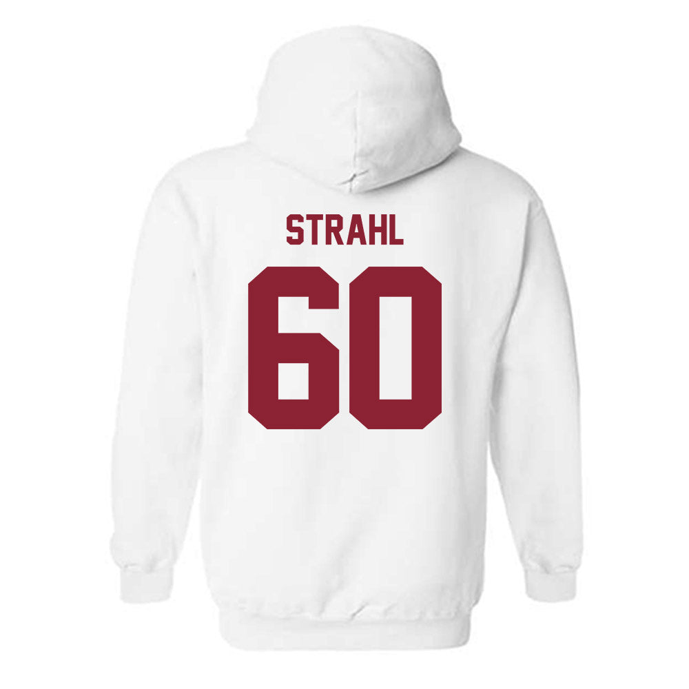 Minnesota - NCAA Men's Ice Hockey : Melvin Strahl - Classic Shersey Hooded Sweatshirt-1