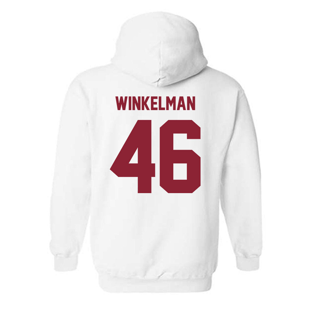 Minnesota - NCAA Baseball : Logan Winkelman - Classic Shersey Hooded Sweatshirt-1