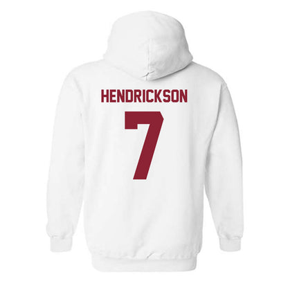 Minnesota - NCAA Men's Ice Hockey : Beckett Hendrickson - Classic Shersey Hooded Sweatshirt-1