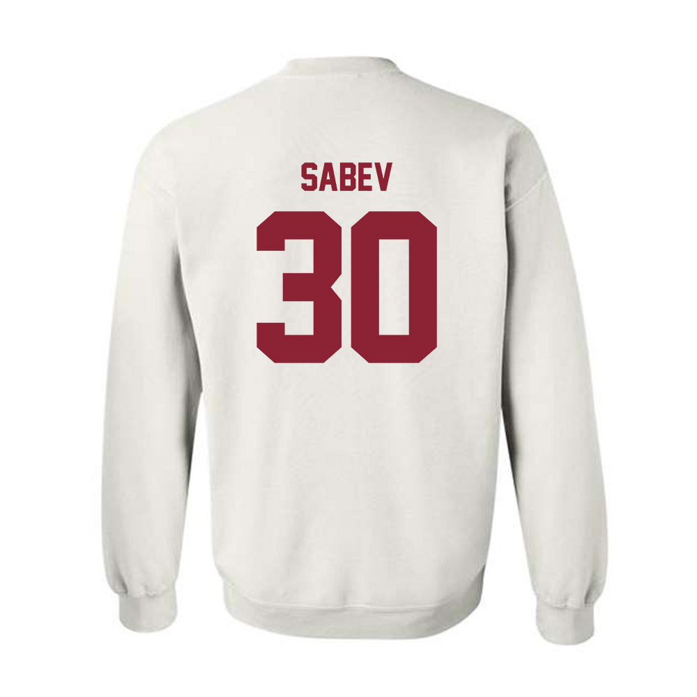 Minnesota - NCAA Men's Ice Hockey : Alexander Sabev - Classic Shersey Crewneck Sweatshirt-1