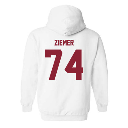 Minnesota - NCAA Men's Ice Hockey : Brodie Ziemer - Classic Shersey Hooded Sweatshirt-1