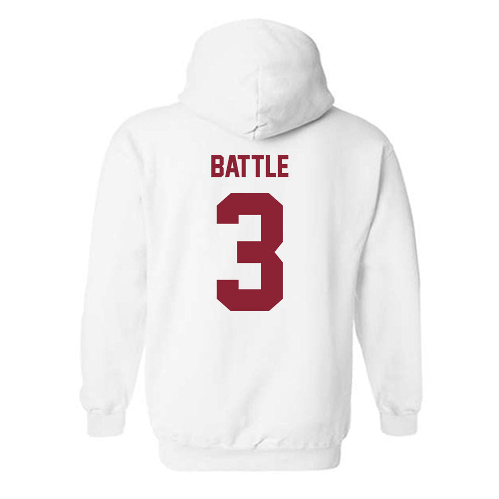 Minnesota - NCAA Women's Basketball : Amaya Battle - Classic Shersey Hooded Sweatshirt-1