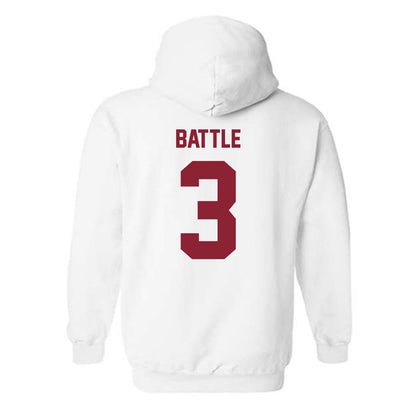 Minnesota - NCAA Women's Basketball : Amaya Battle - Classic Shersey Hooded Sweatshirt-1