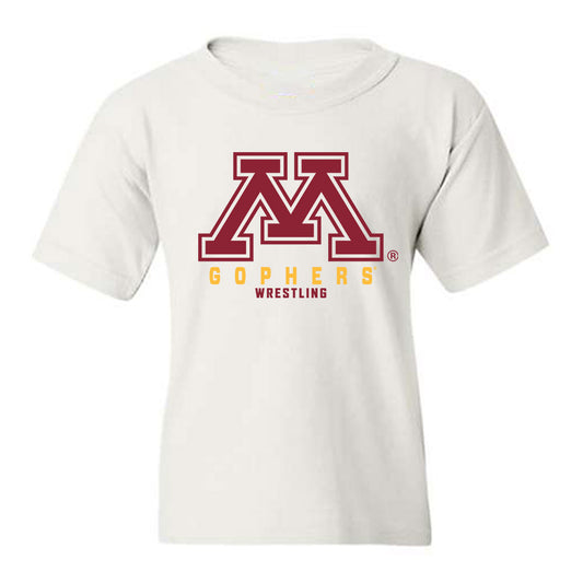 Minnesota - NCAA Wrestling : Rhett Koenig - Classic Shersey Youth T-Shirt-0