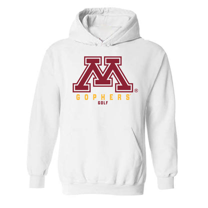 Minnesota - NCAA Men's Golf : Jack Crousore - Classic Shersey Hooded Sweatshirt-0
