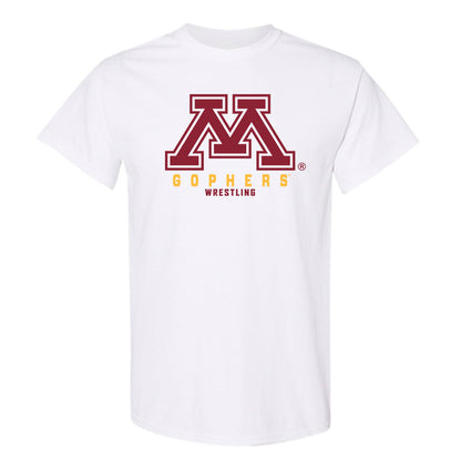 Minnesota - NCAA Wrestling : Charles Vanier - Classic Shersey T-Shirt-0