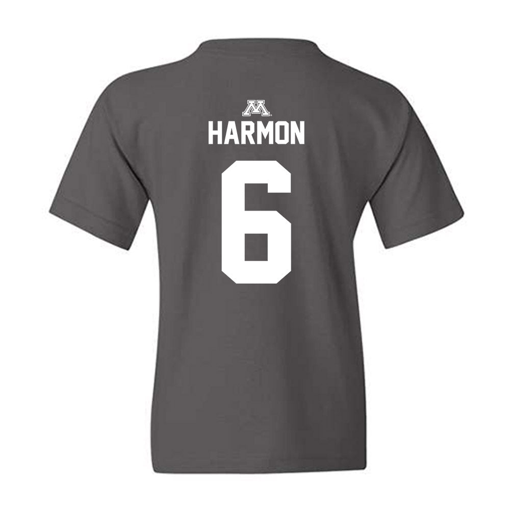 Minnesota - NCAA Women's Basketball : Leah Harmon - Classic Shersey Youth T-Shirt-1