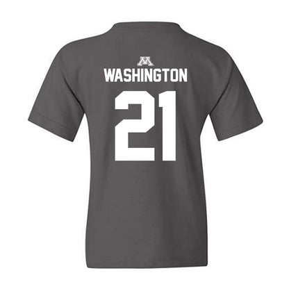 Minnesota - NCAA Football : Grant Washington - Classic Shersey Youth T-Shirt-1