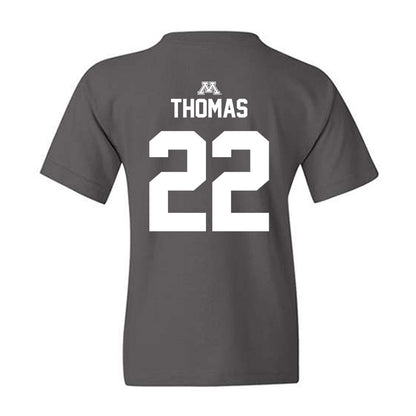 Minnesota - NCAA Football : Jaron Thomas - Classic Shersey Youth T-Shirt-1