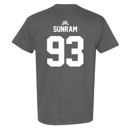 Minnesota - NCAA Football : Riley Sunram - Classic Shersey T-Shirt-1