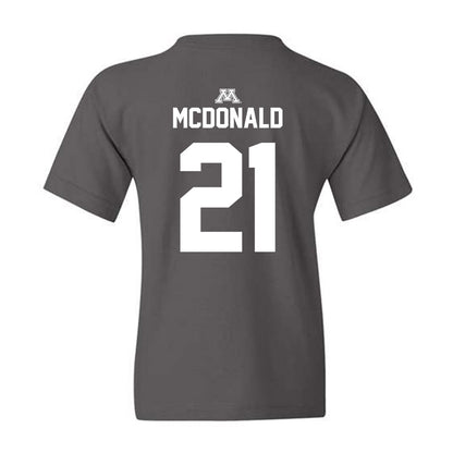 Minnesota - NCAA Football : Craig McDonald - Classic Shersey Youth T-Shirt