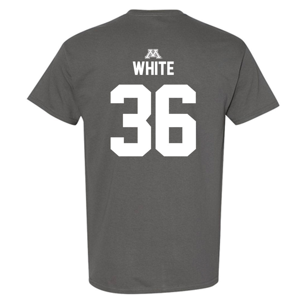 Minnesota - NCAA Football : Tavian White - Classic Shersey T-Shirt-1