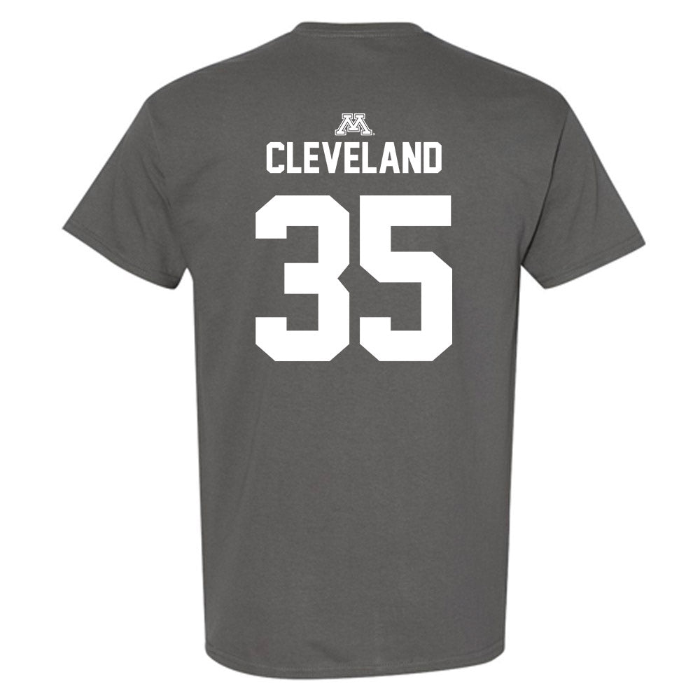 Minnesota - NCAA Football : Nate Cleveland - Classic Shersey T-Shirt-1