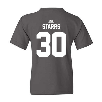 Minnesota - NCAA Baseball : Michael Starrs - Classic Shersey Youth T-Shirt-1