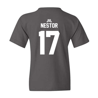 Minnesota - NCAA Football : John Nestor - Classic Shersey Youth T-Shirt-1
