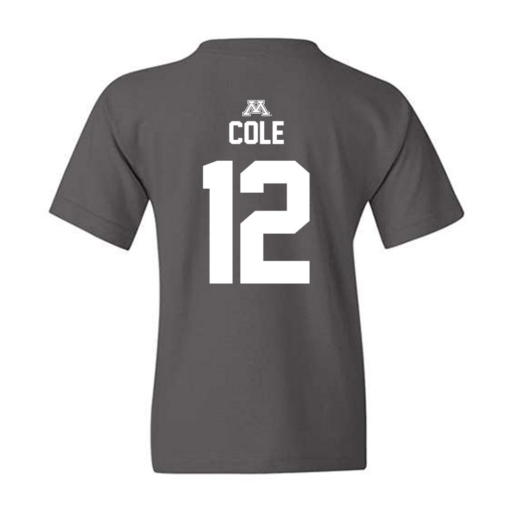 Minnesota - NCAA Baseball : Ethan Cole - Classic Shersey Youth T-Shirt-1