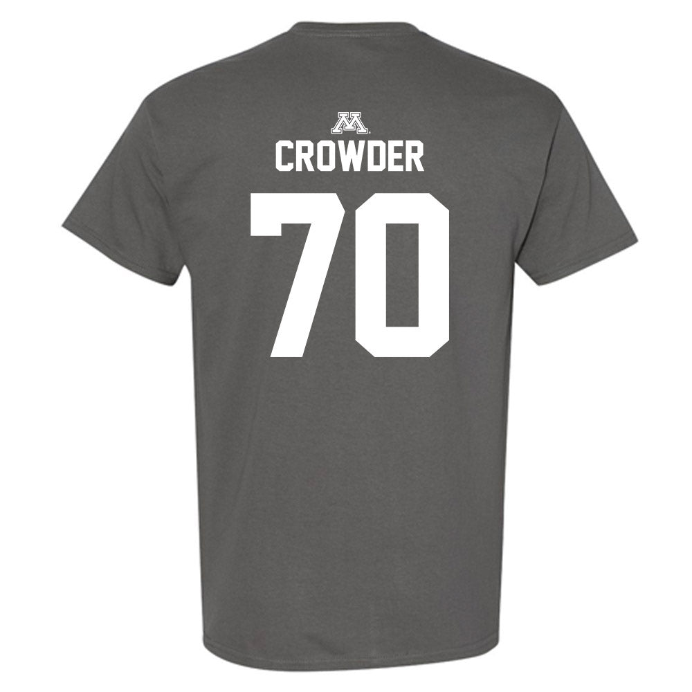 Minnesota - NCAA Football : Naquan Crowder - Classic Shersey T-Shirt-1