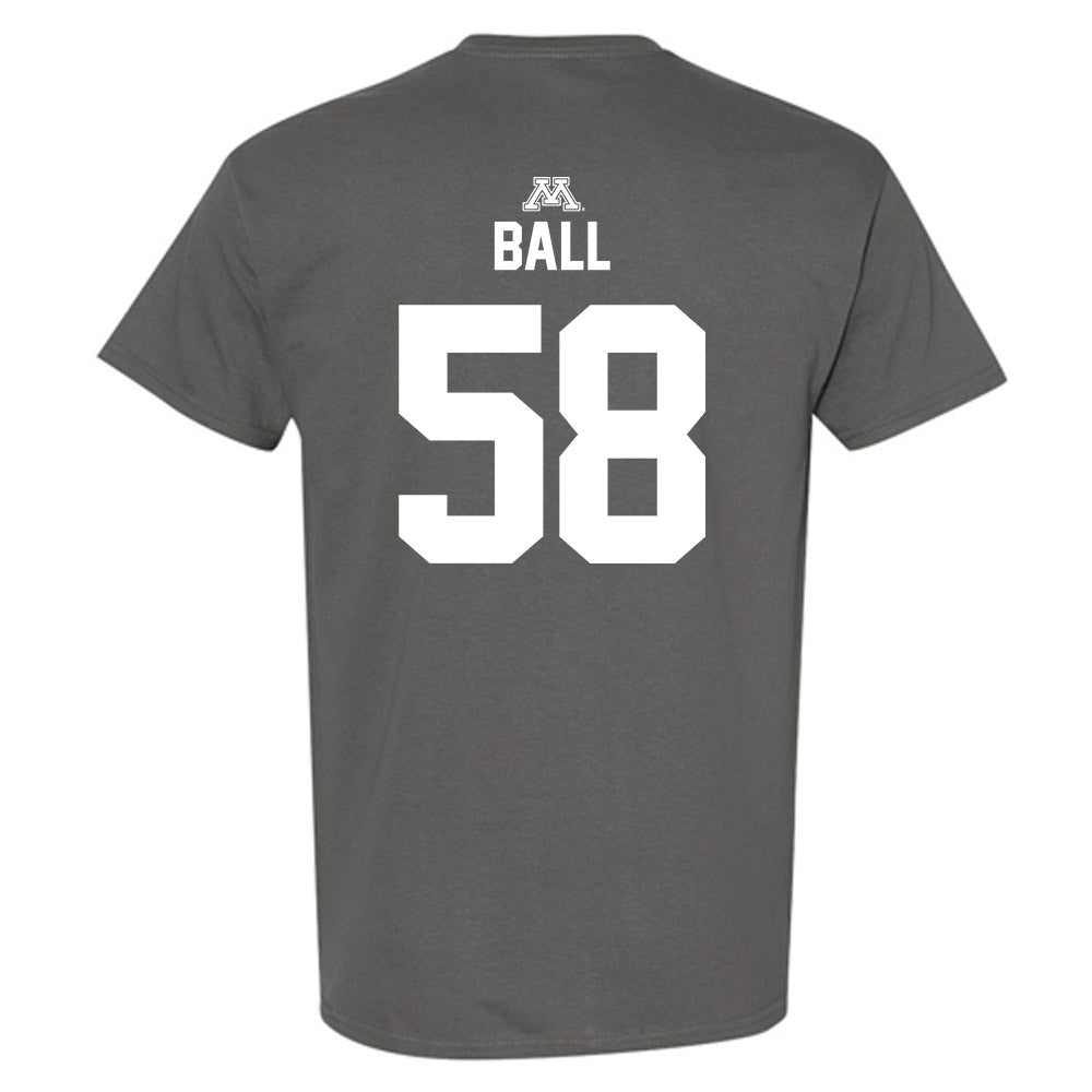 Minnesota - NCAA Football : Jaden Ball - Classic Shersey T-Shirt-1
