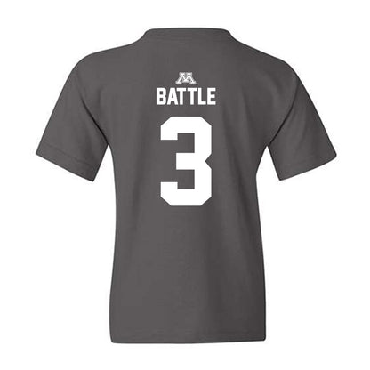 Minnesota - NCAA Women's Basketball : Amaya Battle - Classic Shersey Youth T-Shirt-1