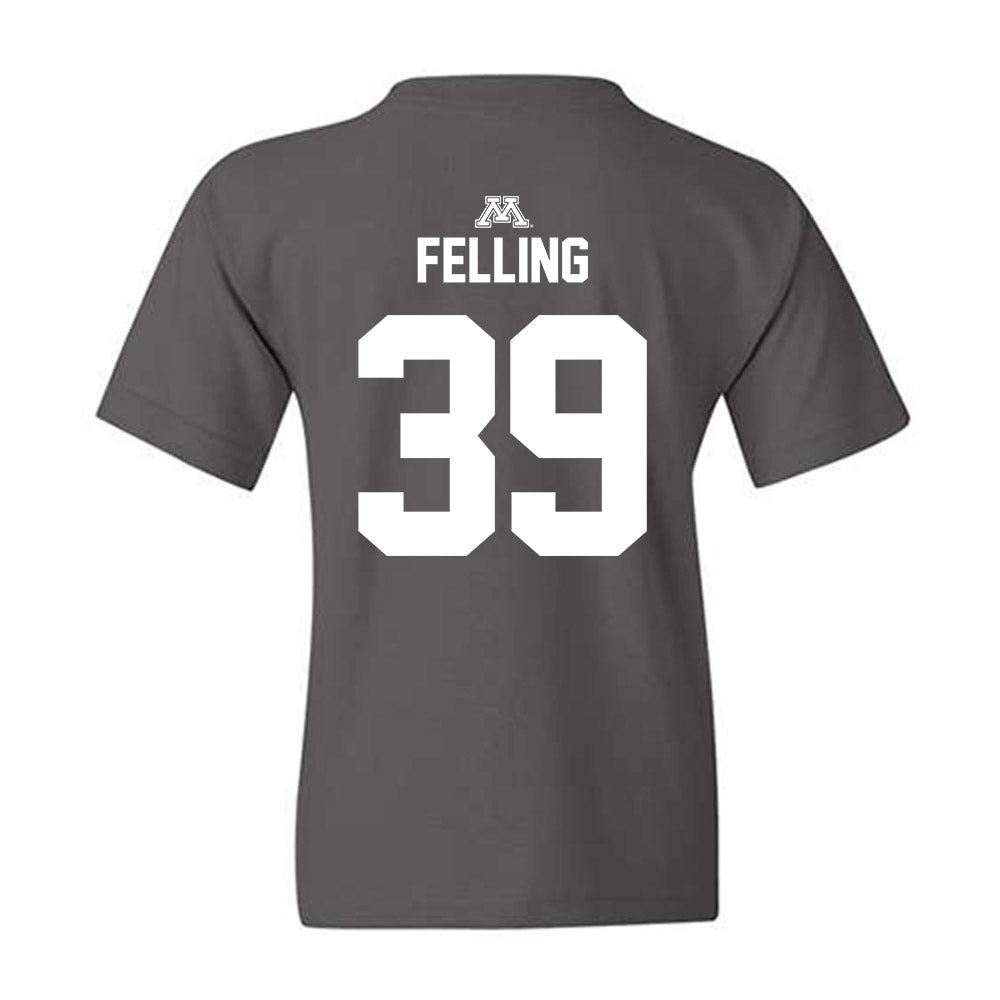 Minnesota - NCAA Baseball : Ethan Felling - Classic Shersey Youth T-Shirt-1
