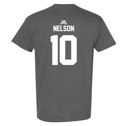 Minnesota - NCAA Women's Ice Hockey : Jamie Nelson - Classic Shersey T-Shirt-1