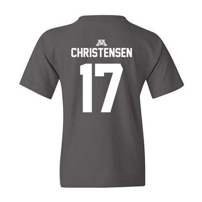 Minnesota - NCAA Women's Soccer : Hailee Christensen - Classic Shersey Youth T-Shirt-1