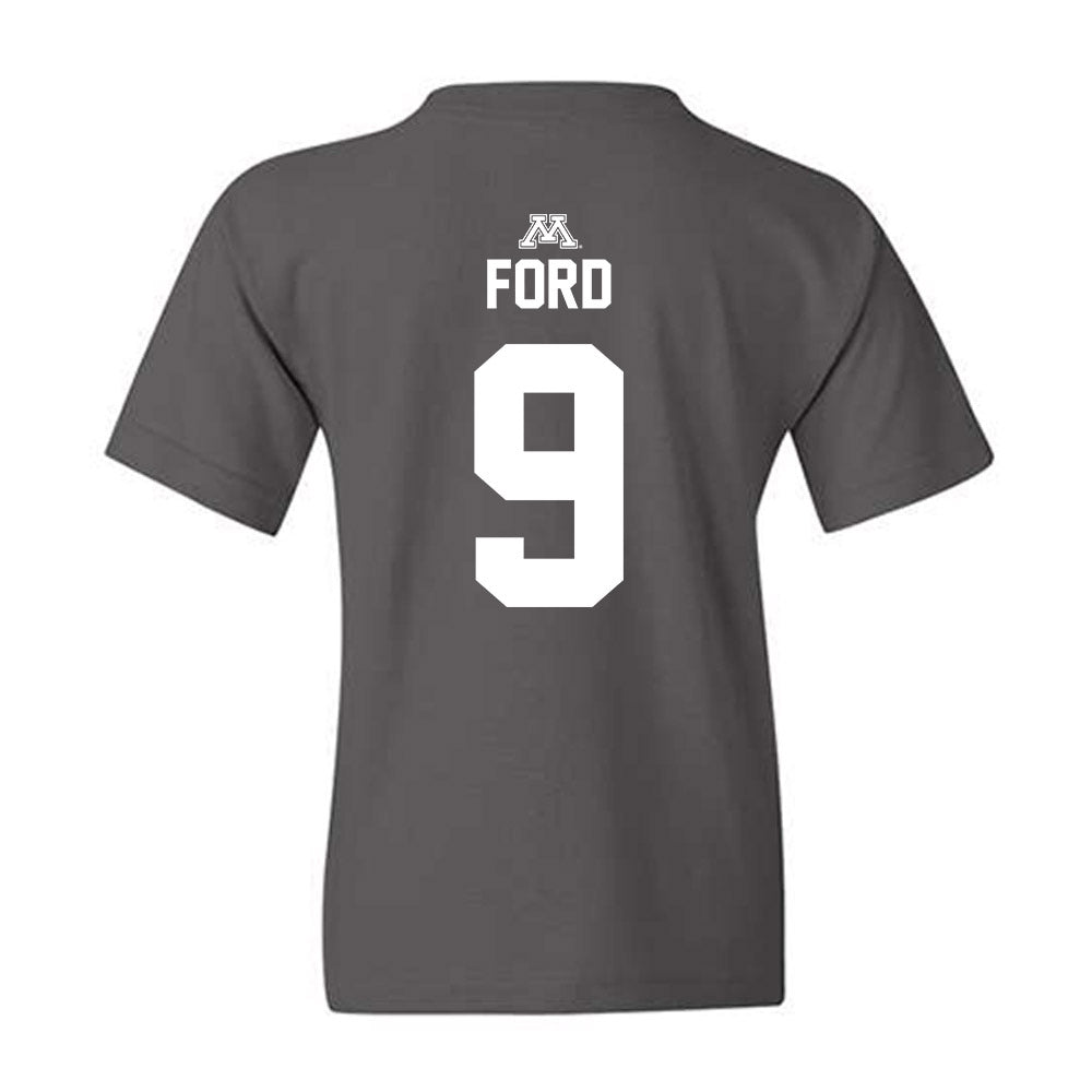 Minnesota - NCAA Football : Xavier Ford - Classic Shersey Youth T-Shirt-1