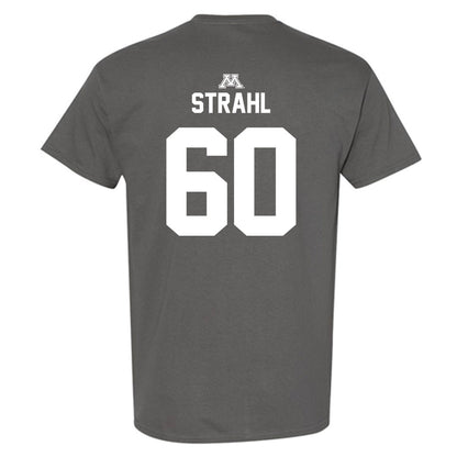 Minnesota - NCAA Men's Ice Hockey : Melvin Strahl - Classic Shersey T-Shirt-1